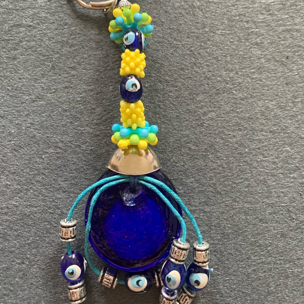 Blue Eye / Evil Eye key chain - Picture 2 of 3